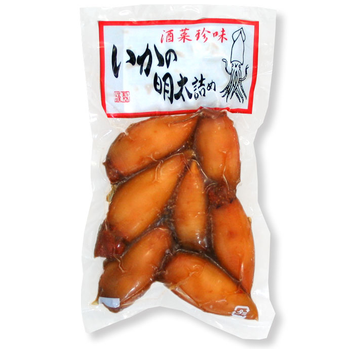 いかの明太詰(100g)べてみんしゃい｜味蔵(あじくら）【通信販売】博多の味をお届けします。